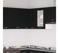 Tonture Armoire Suspendue Lyon Chêne Noir 57 x 57 x 60 cm pour Cuisine Moderne avec étagère, Meuble de Rangement Durable en Bois d'ingénierie pour Cuisine, Salon ou Salle à Manger