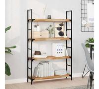 Tonture Étagères flottantes en Bois Massif d'acacia Finition à l'huile 100x20x4 cm pour Rangement Mural Salon Cuisine Chambre Support bibliothèque décoration Design