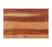 Tonture Plateau de table en bois d'acacia massif de 15 à 16 mm d'épaisseur, 60 x 90 cm, avec finition marron miel, polyvalent comme plateau de rechange, surface de travail ou d'écriture pour bureau
