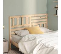 Tonture Tête de lit 166x4x100 cm en Bois Massif de pin pour Chambre Adulte ou Enfant, Design Moderne scandinave, Aspect élégant, Facile à Fixer sur Cadre de lit, idéal pour décoration et Confort