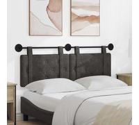Tonture Tête de lit Suspendue en PU Antique Noir pour Chambre Adulte ou Enfant Design Moderne capitonné avec Fixation Murale Ajustable pour décoration intérieure élégante et Confort