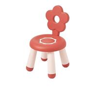 Tonysa Chaises d'activité Légères et Portables en Plastique pour Tout-Petits, Chaise Mignonne pour Enfants pour la Salle de t la Maison des Garçons et des Filles (Fraise)