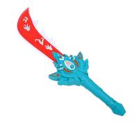 Tonysa Épée Lumineuse LED de 57 Cm | Jouet Extensible Clignotant avec Poignée Antidérapante pour Fête Cosplay