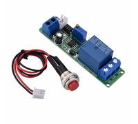 Tonysa Module de Relais de Minuterie, 2 Pièces, Déclencheur Externe, Retardateur, Interrupteur Marche/arrêt, Module de Synchronisation Réglable