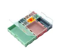 Tool Box, holilest 9pcs/set SMD Container SMT IC Electronic Component Mini Storage Box Jewelry Case
