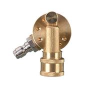 Tool Daily Coupleur Pivotant, Accessoire de Nettoyage de Gouttières | 240 Degrés avec 7 Angles pour Buses de Nettoyeur Haute Pression, Raccord Rapide 1/4", 310 bar (4500 PSI)