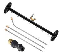 Tool Daily Nettoyeur sous Voiture Double Fonction pour Karcher K2-K7, 60cm | Nettoyeur de Dessous de Voiture avec 3 Rallonges, Balai à Eau, Raccord Pivotant, 7 Buses, Raccord Rapide 1/4", 280 bar