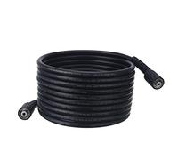 Tool Daily Tuyau de Rechange pour Nettoyeur Haute Pression 7,6 m x 1/4" (6.35 mm), 250 bar, Raccords M22 14 mm, Flexible de Remplacement Compatible avec la Plupart des Marques
