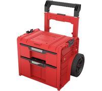 Toolbrothers RHINO L Drawer 2 Cart Plus ULTRA - Mallette à outils mobile à tiroirs 9,5 l 12 l avec double poignée télescopique