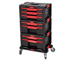 Toolbrothers RHINO L ECO Drawer Set 2x Drawer 2 + 1x Drawer 3 + planche à roulettes