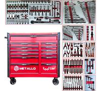 Toolcar Metallo Jumbo Pro 13 RED Chariot à outils & servante d'atelier