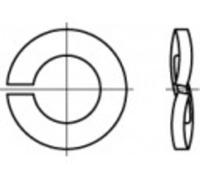 TOOLCRAFT 105842 Rondelle Grower Diamètre intérieur: 6.1 mm DIN 128 Acier à ressort galvanisé 100 pc(s)