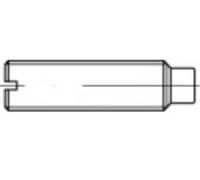 TOOLCRAFT 106433 Vis sans tête M3 8 mm acier 100 pc(s)
