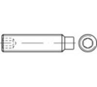 TOOLCRAFT 118408 Vis sans tête M3 8 mm acier étamé par galvanisation 200 pc(s)