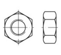 Toolcraft 131879 écrou Hexagonal M2.5 Din 934 Acier 100 Pc(s) Q29640