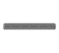 TOOLCRAFT 134756 Lot de 3 tiges filetées M3.5 1000 mm en acier galvanisé