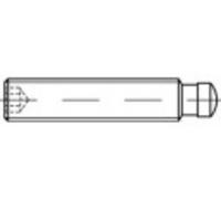 TOOLCRAFT 138187 Vis sans tête M6 40 mm acier bruni 10 pc(s)