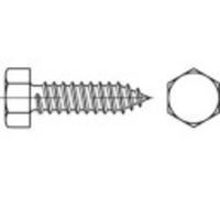 TOOLCRAFT 144537 Vis à tôle hexagonales 3.9 mm 13 mm 6 pans extérieurs DIN 7976 acier étamé par galvanisation 1000 pc(s)