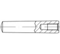 TOOLCRAFT 144723 Goupille conique (Ø x L) 10 mm x 40 mm acier 10 pc(s)