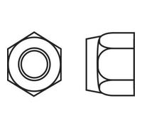 Toolcraft - 223395 écrou Auto-freiné M3 Din 985 Acier Galvanisé 10 Pc(s) A52203