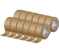 TOOLCRAFT 2xTO-10194390 Ruban adhésif d'emballage marron (L x l) 50 m x 50 mm 12 pc(s)