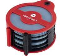 TOOLCRAFT 35 Stk. TO-10674222 Grille abrasive pour ponceuse multifonction avec bande auto-agrippante Grain 80, 120, 180, 240 (L x l x H) 175 x 140 x 72 mm 1 set