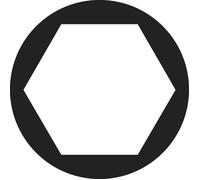 TOOLCRAFT 812845 Écrou hexagonal M4 DIN 934 laiton 100 pc(s)