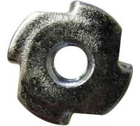 TOOLCRAFT 812888 Écrou autobloquant M5 acier 100 pc(s)