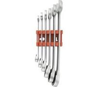 Toolcraft - Jeu de clés mixtes à cliquet 824124 - 6 pièces 8-19 mm