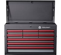 TOOLCRAFT 887090 Servantes d'atelier Couleur du fabricant : Gris, Anthracite, Rouge