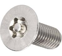 TOOLCRAFT 888825 Vis à tête fraisée M6 30 mm profil en Torx avec téton acier inoxydable A2 10 pc(s)