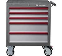 TOOLCRAFT 890680 Chariot d'atelier Couleur du fabricant : gris, anthracite, rouge