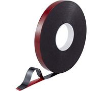 Toolcraft Ruban adhésif double-face 93038c185 - Rouge/Noir - 30 m x 20 mm - Acrylique - 1 pièce