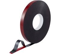 TOOLCRAFT 93038c185 93038c185 Ruban adhésif double-face rouge/noir (L x l) 30 m x 20 mm 1 pc(s)