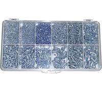 TOOLCRAFT Assortiment de vis à tôle 730 pcs