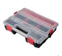 TOOLCRAFT Boîte de rangement (L x l x H) 285 x 225 x 60 mm Nombre de compartiments: 21 séparations variables Contenu 1 pc(s)
