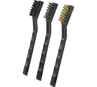 TOOLCRAFT Brosse métallique acier inoxydable, Nylon®, laiton 170 mm 1 set