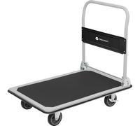 TOOLCRAFT Chariot à main pliable, blocage Acier, PP, polyuréthane thermoplastique Charge (max.) : 150 kg