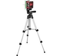 TOOLCRAFT CL12-G Laser en croix avec trépied, autonivelant, Laser vert Portée (max.): 12 m