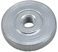 TOOLCRAFT DIN 467 - 5 ZN Écrou moleté M5 DIN 467 acier galvanisé 10 pc(s)
