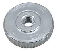 Toolcraft - Din 467 écrou Moleté M3 Din 467 Acier Galvanisé 10 Pc(s)