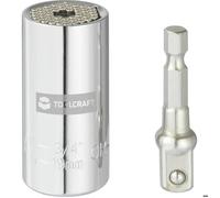 Toolcraft Douille-embout TO-7273935 1/4 (6,3 mm) – 3/4 – Design nid d'abeilles