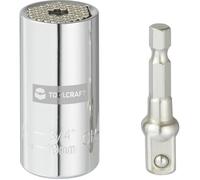 Toolcraft Douille-embout TO-7273935 1/4 (6,3 mm) – 3/4 – Design nid d'abeilles