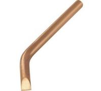 Toolcraft Panne de fer à souder KB-100 – forme de burin coudée, panne 10 mm, 145 mm – 1 pc