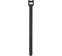 TOOLCRAFT KL12X280SC Collier de serrage auto-agrippant pour grouper partie velours et partie agrippante (L x l) 280 mm x 12 mm noir 16 pc(s)