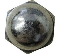 Toolcraft - M3 D1587-stahl:a2k 194786 écrou Borgne Hexagonal M3 Din 1587 Acier Galvanisé 10 Pc(s)