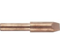 TOOLCRAFT Panne de fer à souder forme de burin Taille de la panne 25.5 mm Contenu 1 pc(s)