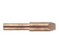 TOOLCRAFT Panne de fer à souder forme de burin Taille de la panne 25.5 mm Contenu 1 pc(s)