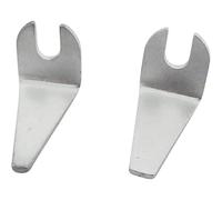 TOOLCRAFT Panne de fer à souder plat Taille de la panne 2 mm Longueur de la panne 15 mm Contenu 1 paire(s)