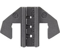 TOOLCRAFT PLE-0C1 Accessoires de sertissage pour connecteur plat Ouverture de serrage: 0.1 à 1 mm² adapté pour marque (pinces)